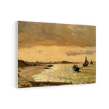 The Coast at Sainte-Adresse - Claude Monet Canvas Wall Art