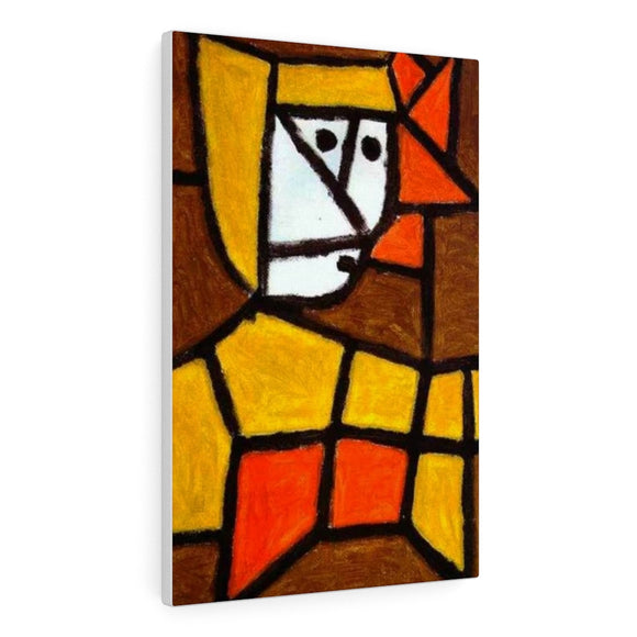Woman in Peasant Dress - Paul Klee Canvas
