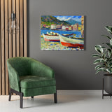 Rapallo boats - Wassily Kandinsky Canvas