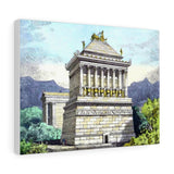 Mausoleum of Halicarnassus - Ferdinand Knab Canvas