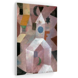 The Chapel - Paul Klee Canvas