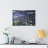 Water Lilies, Green Reflection (left half) - Claude Monet Canvas