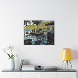 The Grenouillère - Claude Monet Canvas Wall Art