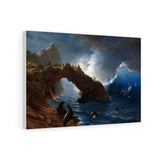 Seals on the Rocks - Albert Bierstadt Canvas