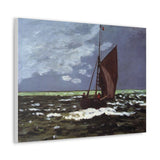 Stormy Seascape - Claude Monet Canvas Wall Art