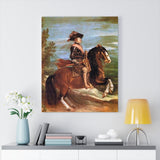 Equestrian Portrait of Philip IV - Diego Velazquez Canvas