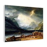 The Lake of Thun, Switzerland - Joseph Mallord William Turner Canvas