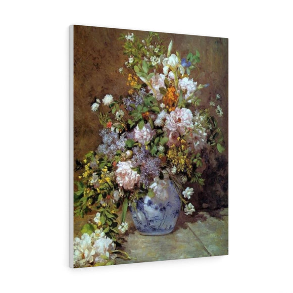 Spring Bouquet - Pierre-Auguste Renoir Canvas