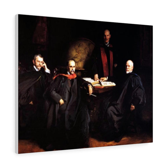 Professors Welch, Halsted, Osler and Kelly (The Four Doctors)- John Singer Sargent Canvas