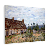 Abandoned Cottage - Alfred Sisley Canvas