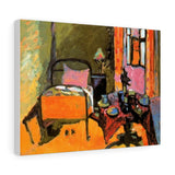 Bedroom in Aintmillerstrasse - Wassily Kandinsky Canvas