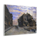 The Lieutenancy at Honfleur - Claude Monet Canvas Wall Art