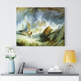 A Storm (Shipwreck) - Joseph Mallord William Turner Canvas