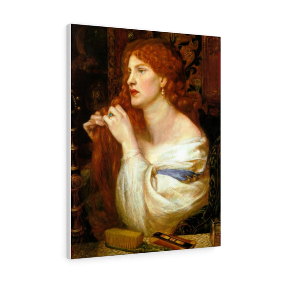 Aurelia - Dante Gabriel Rossetti Canvas