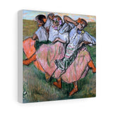 Three Russian Dancers - Edgar Degas Canvas