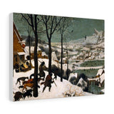 Hunters in the Snow - Pieter Bruegel the Elder Canvas