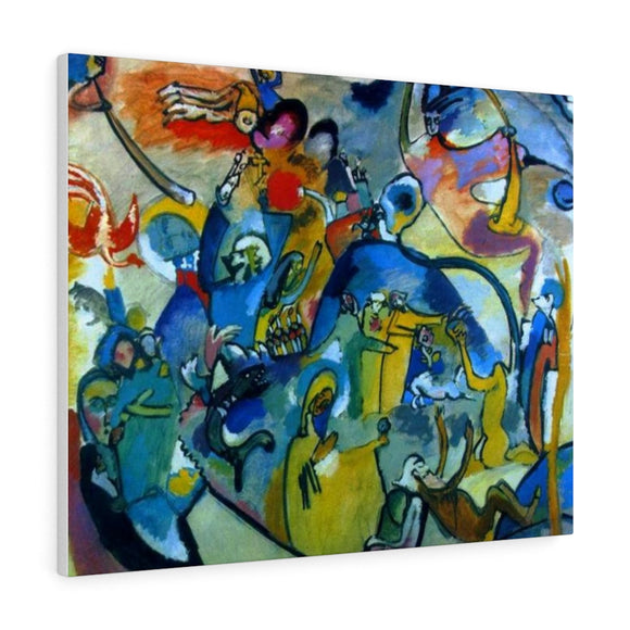 All Saints day II - Wassily Kandinsky Canvas