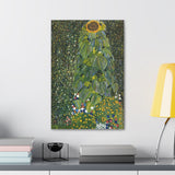 The Sunflower - Gustav Klimt Canvas Wall Art