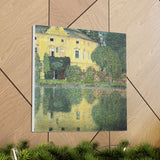 Schloss Kammer on the Attersee IV - Gustav Klimt Canvas Wall Art