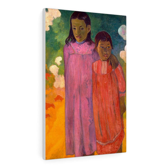 Two sisters - Paul Gauguin Canvas