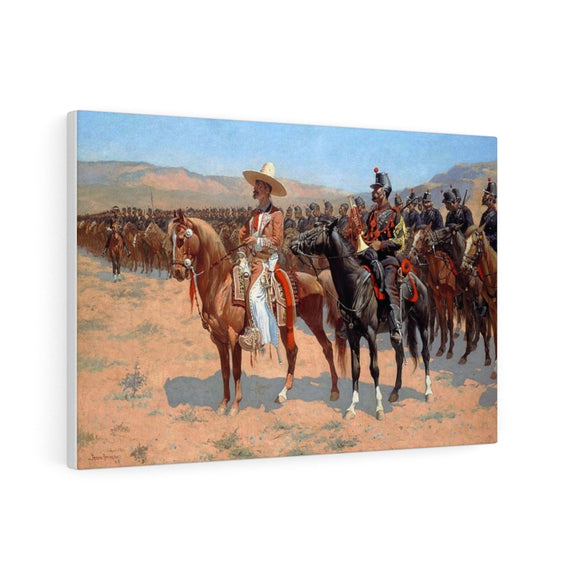 The Mexican Major - Frederic Remington Canvas
