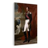 King Leopold I of Belgium - Franz Xaver Winterhalter Canvas