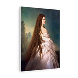 Empress Elisabeth of Austria - Franz Xaver Winterhalter Canvas
