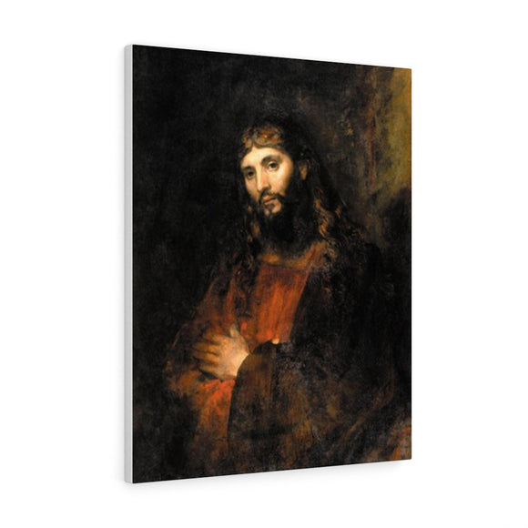 Christ With Folded Arms - Rembrandt Canvas