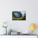 Storm in the Mountains - Albert Bierstadt Canvas