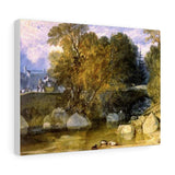 Ivy Bridge, Devonshire - Joseph Mallord William Turner Canvas