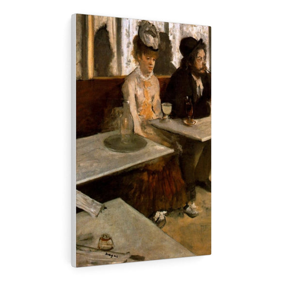 The Absinthe Drinker - Edgar Degas Canvas