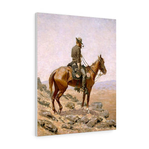 The Lookout - Frederic Remington Canvas