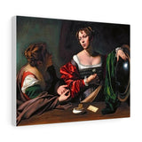 Martha and Mary Magdalene - Caravaggio Canvas