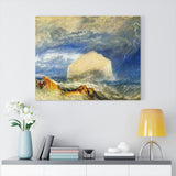 The Bass Rock, for The Provincial Antiquities of Scotland - Joseph Mallord William Turner Canvas