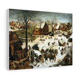 Census at Bethlehem - Pieter Bruegel the Elder Canvas