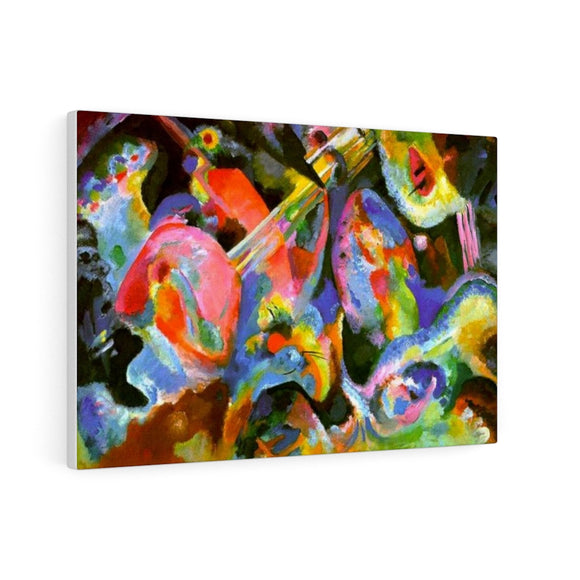 Improvisation. Deluge - Wassily Kandinsky Canvas
