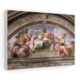 The Cardinal Virtues - Raphael Canvas