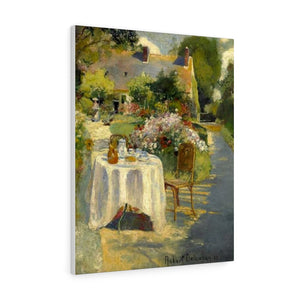 In the Garden - Robert Delaunay Canvas