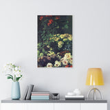 Spring Flowers - Claude Monet Canvas Wall Art
