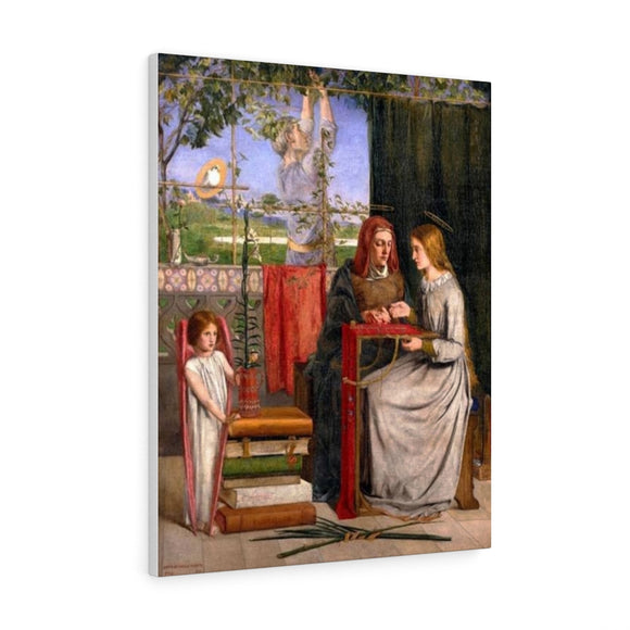 The Childhood of Mary Virgin - Dante Gabriel Rossetti