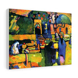 Arabs I (Cemetery) - Wassily Kandinsky Canvas