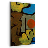 Park of idols - Paul Klee Canvas