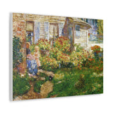 A Fisherman's Cottage - Childe Hassam Canvas Wall Art