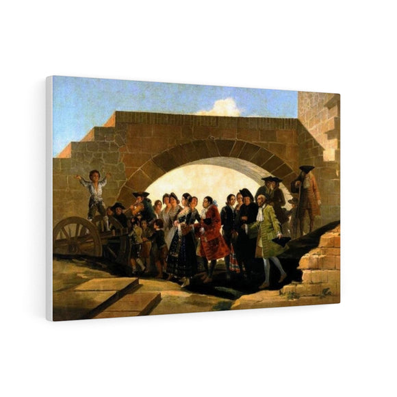 The Wedding - Francisco Goya Canvas