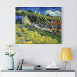 A Group of Cottages - Vincent van Gogh Canvas