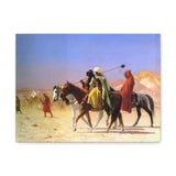 Arabs Crossing The Desert - Jean-Leon Gerome Canvas Wall Art
