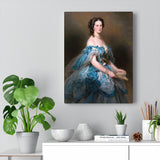 Alexandra Iosifovna, Grand Duchess of Russia - Franz Xaver Winterhalter Canvas