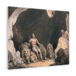 Daniel in the Den of Lions - John Martin Canvas