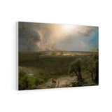 Jerusalem from the Mount of Olives - Frederic Edwin Church Canvas
