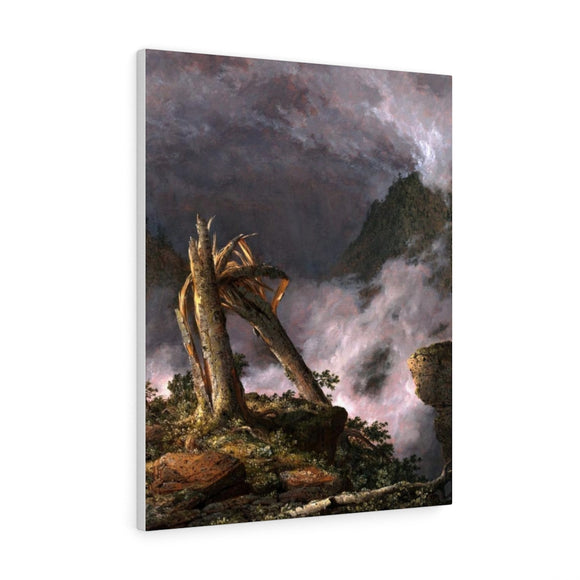 Storm in the Mountains - Frederic Edwin Church Canvas
